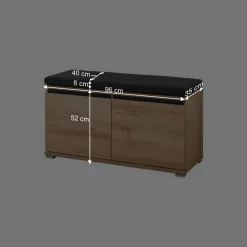 Wohnen Flurmöbel Set Curelino in Buche (sechsteilig)