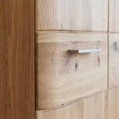 Wohnen Flurmöbel Set in Eiche Bianco - Mabasa (fünfteilig)