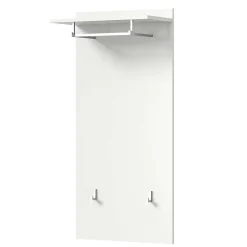 Wohnen Flurmöbel Set in Weiß HG - Rugova (vierteilig)