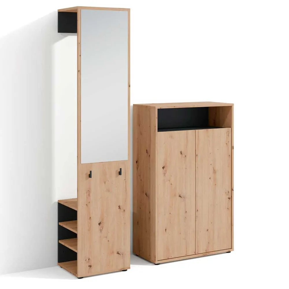 Wohnen Flurmöbel Set kompakt - Nancy (zweiteilig)