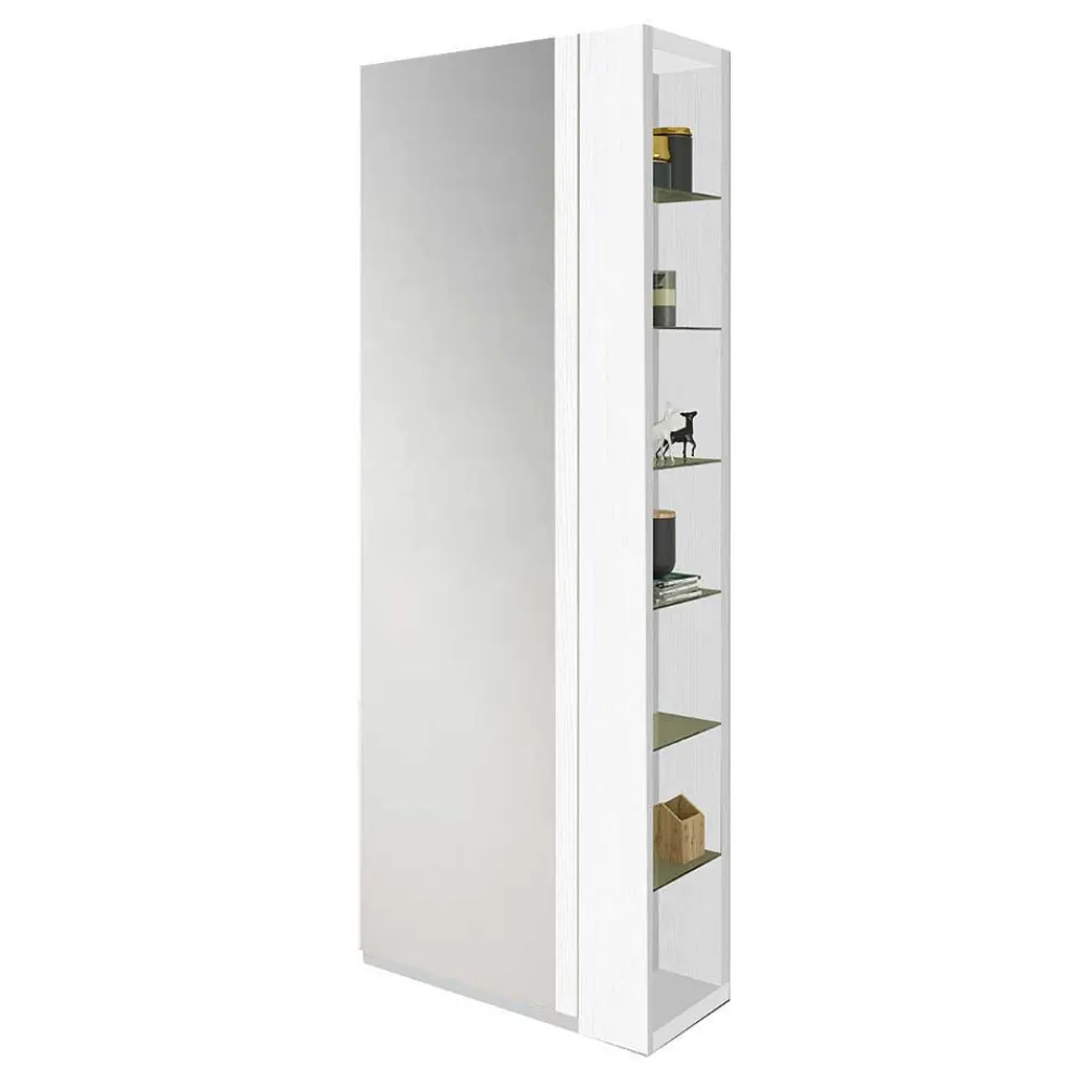Wohnen Schuhschränke*Flurschrank für Schuhe in Weiß mit Regal - Bilboa