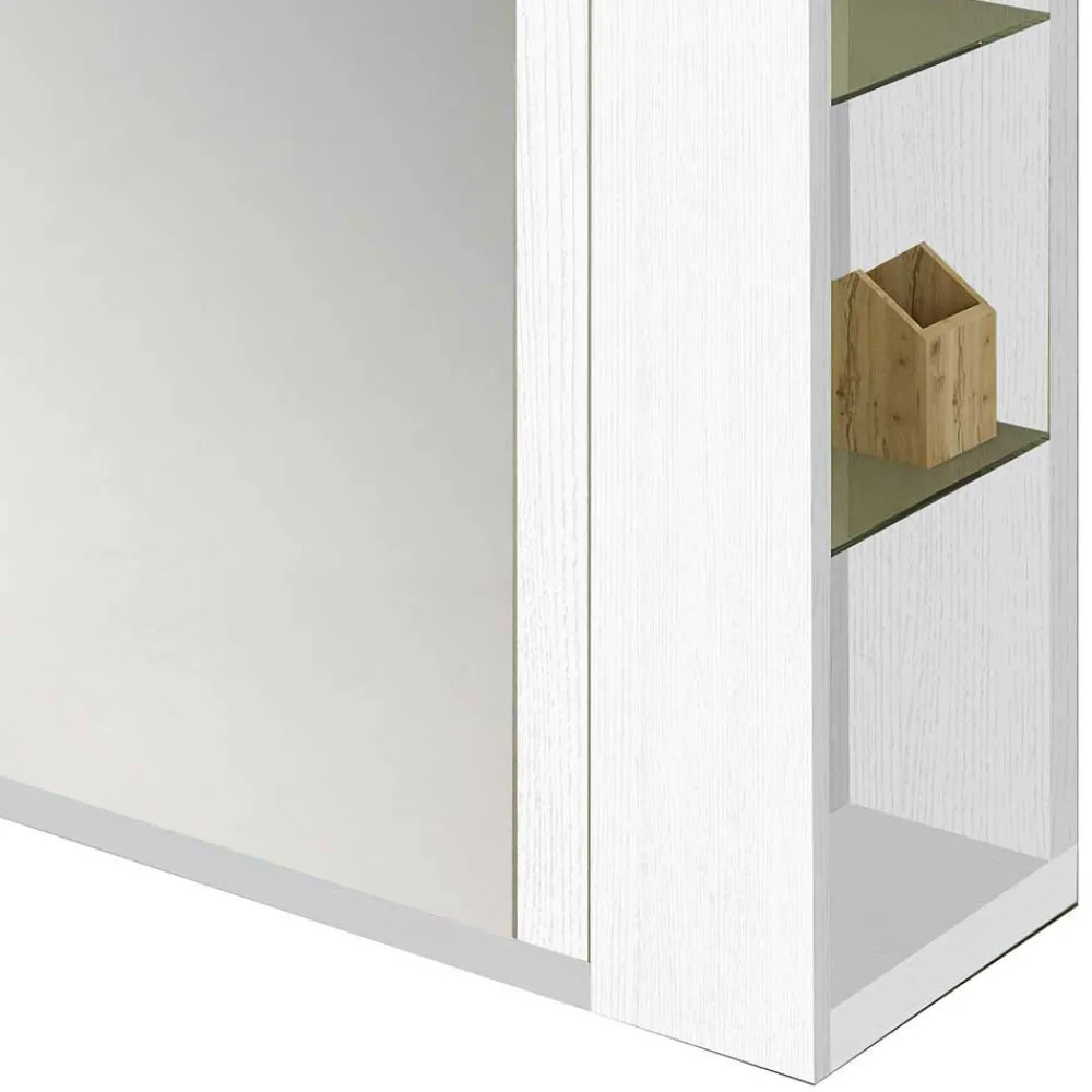 Wohnen Schuhschränke*Flurschrank für Schuhe in Weiß mit Regal - Bilboa