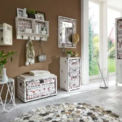 Wohnen Flurspiegel Bigova mit Haken