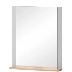 Wohnen Spiegel|Flurspiegel*Flurspiegel in Platingrau & Eiche - Benja