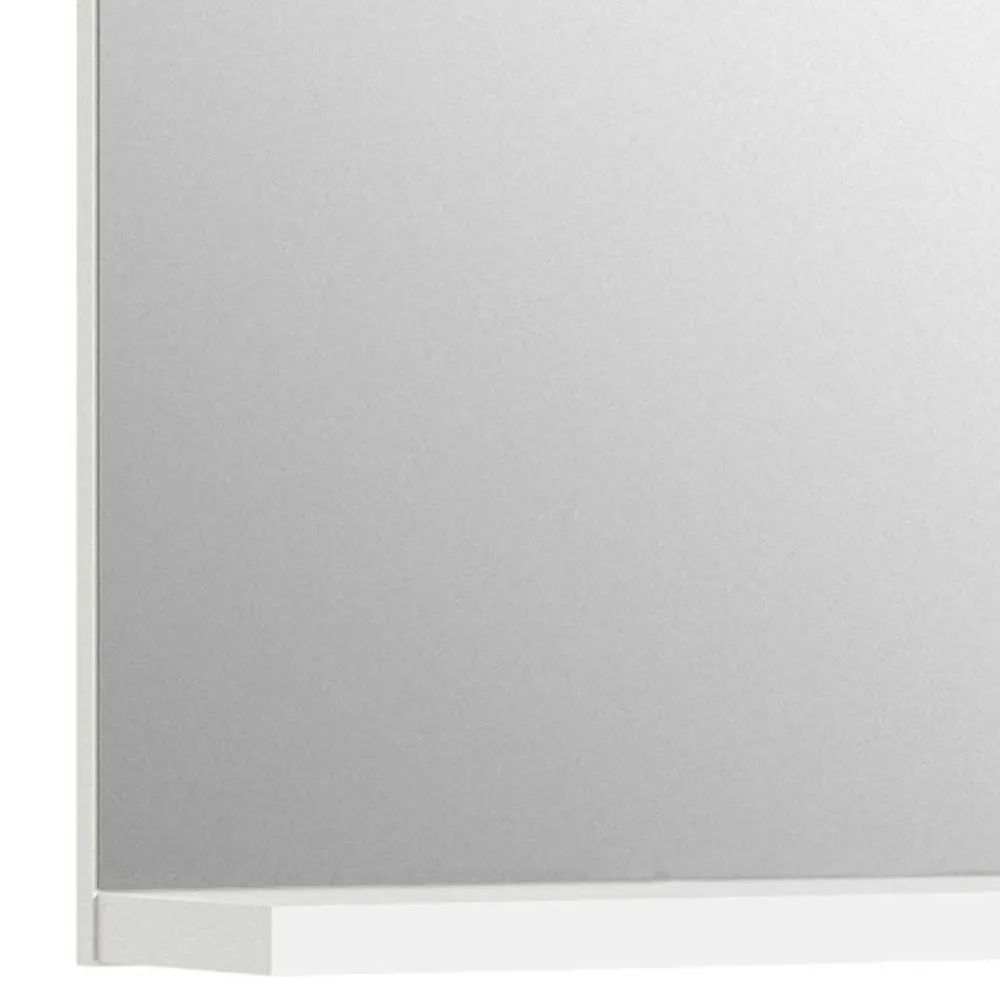 Wohnen Flurspiegel mit Ablage in Weiß - modernes Design - Dany