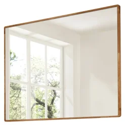 Wohnen Flurspiegel mit dünnem Holzrahmen - Darcona