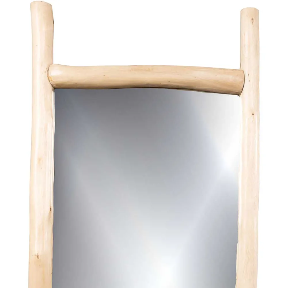 Wohnen Flurspiegel mit Eukalyptusholz Rahmen - Navua
