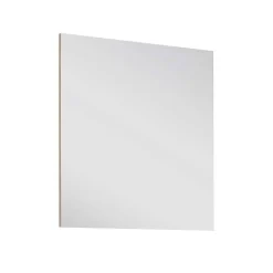 Wohnen Flurspiegel rahmenlos mit Kante in Eiche Optik - Donzai