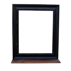 Wohnen Flurspiegel Sentiments in Schwarz