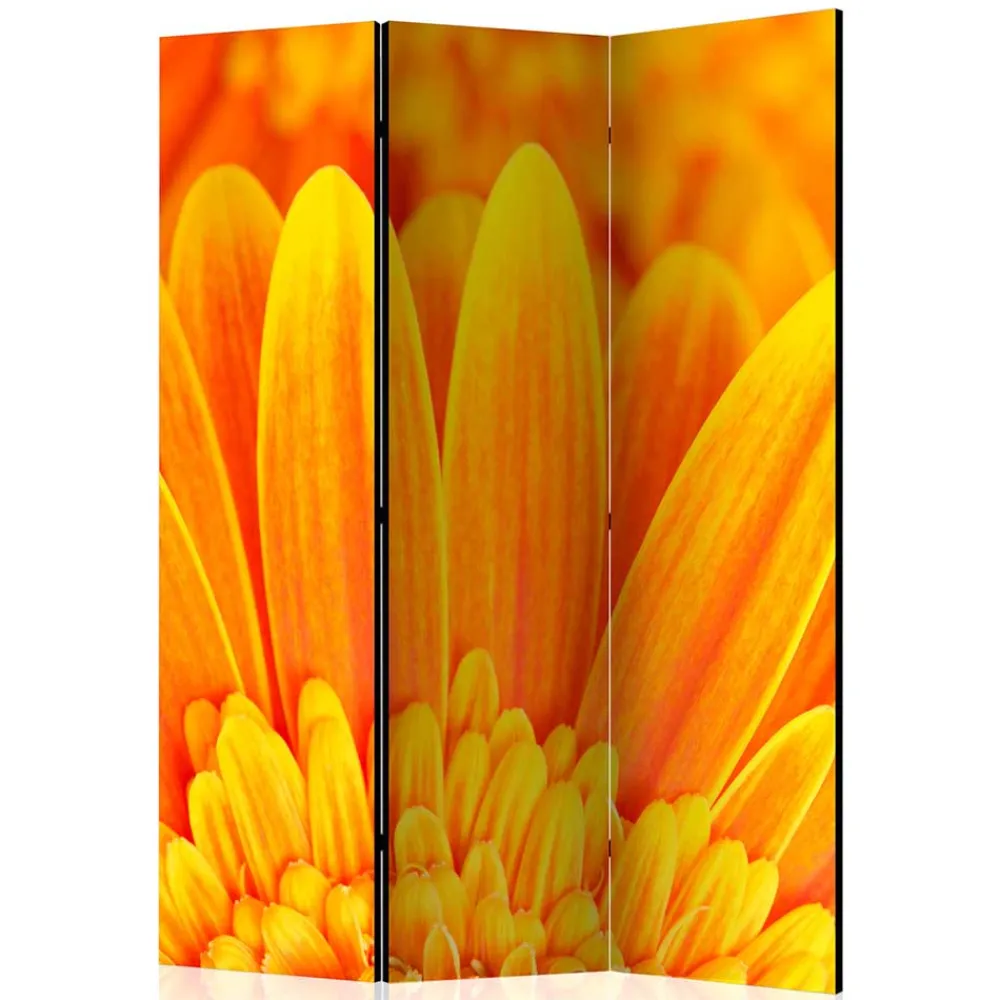 Wohnen Wohnzimmer-Regale|Paravents*Foto Paravent Gelbe Gerbera Close Up - Apulco