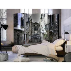 Wohnen Graue Möbel|Paravents*Foto Raumteiler Venedig - Rapidi