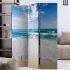 Wohnen Fotodruck Paravent Strand & Meer & Wellen - Linstead