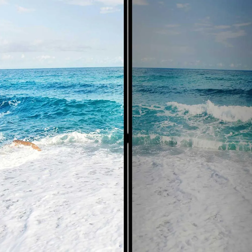 Wohnen Fotodruck Paravent Strand & Meer & Wellen - Linstead