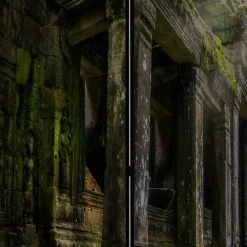 Wohnen Wohnzimmer-Regale|Paravents*Foto-Paravent Preah Khan Temple Kambodscha - Fieno