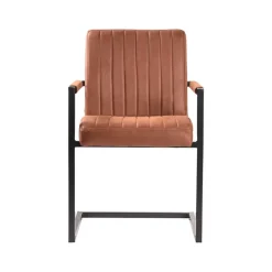 Wohnen Freischwinger Armlehnenstuhl für den Esstisch - Atria