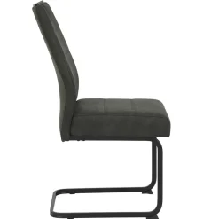 Wohnen Schwarze Möbel|Küchenstühle*Freischwinger Stuhl mit hoher Lehne - Ivros (Set)