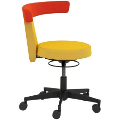 Wohnen Funktioneller Drehhocker in Gelb & Orange - Marony