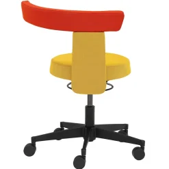 Wohnen Funktioneller Drehhocker in Gelb & Orange - Marony