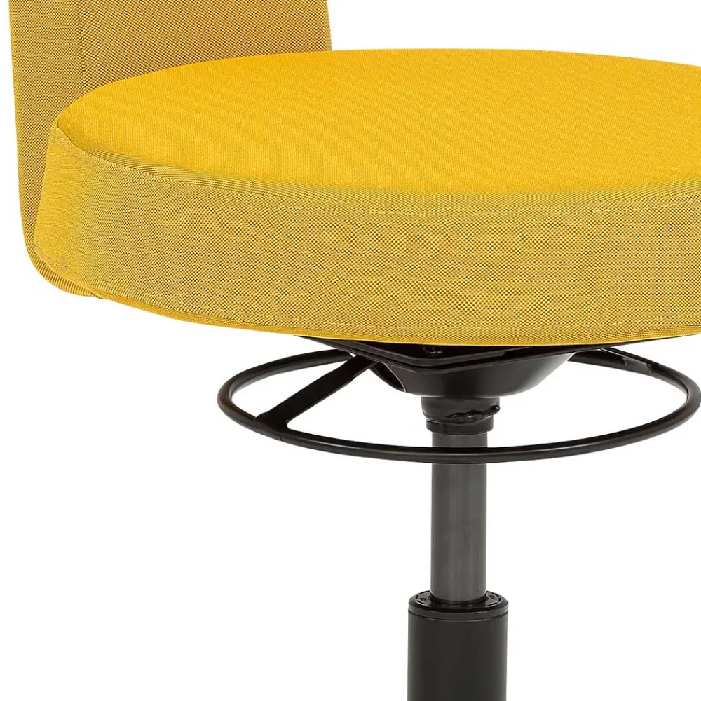 Wohnen Funktioneller Drehhocker in Gelb & Orange - Marony