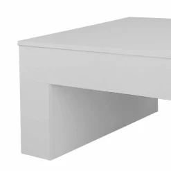 Wohnen Designermöbel*Funktioneller Sofatisch Lotta in Weiß 110x60cm