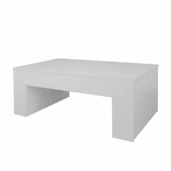 Wohnen Designermöbel*Funktioneller Sofatisch Lotta in Weiß 110x60cm