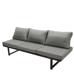 Wohnen Sofas|Sofa*Funktionelles Gartensofa Liege aus Alu - Curedo
