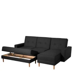 Wohnen Retro Möbel|Sofas*Funktionsecke mit Hocker Set - Cunicci (zweiteilig)