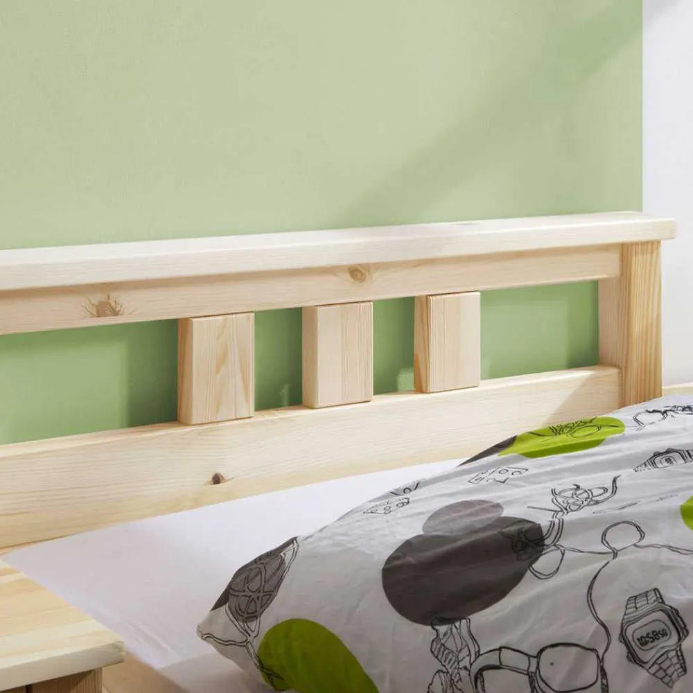 Wohnen Futonbett Adalberto aus Kiefer Massivholz