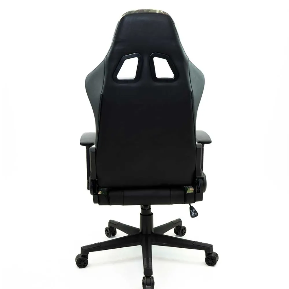 Wohnen Gamer Drehstuhl in Schwarz & Camouflage - Babeny