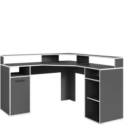 Wohnen Gaming Schreibtisch im Winkeldesign - Docrona