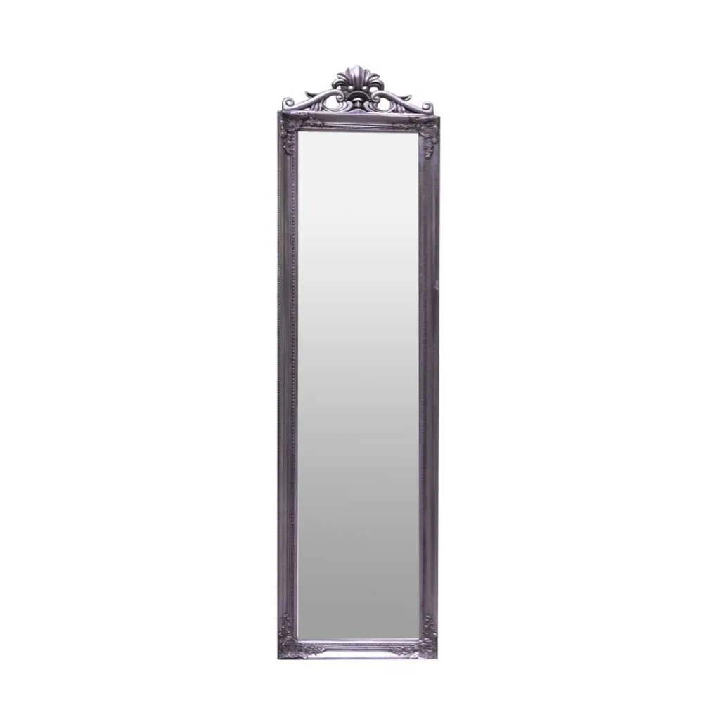 Wohnen Ganzkörperspiegel Yallaz in Silber