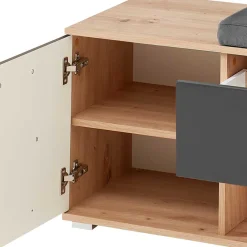 Wohnen Garderobe & Flurbank modern - Zelio (zweiteilig)