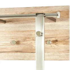 Wohnen Garderobe Briscane mit Haken & Kleiderstange