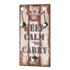 Wohnen Vintage Möbel|Shabby Chic Möbel*Garderobe Cora I mit Spruch