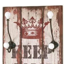 Wohnen Vintage Möbel|Shabby Chic Möbel*Garderobe Cora I mit Spruch