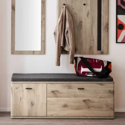 Wohnen Garderobe Flurbank mit Schuhaufbewahrung - Baiamare