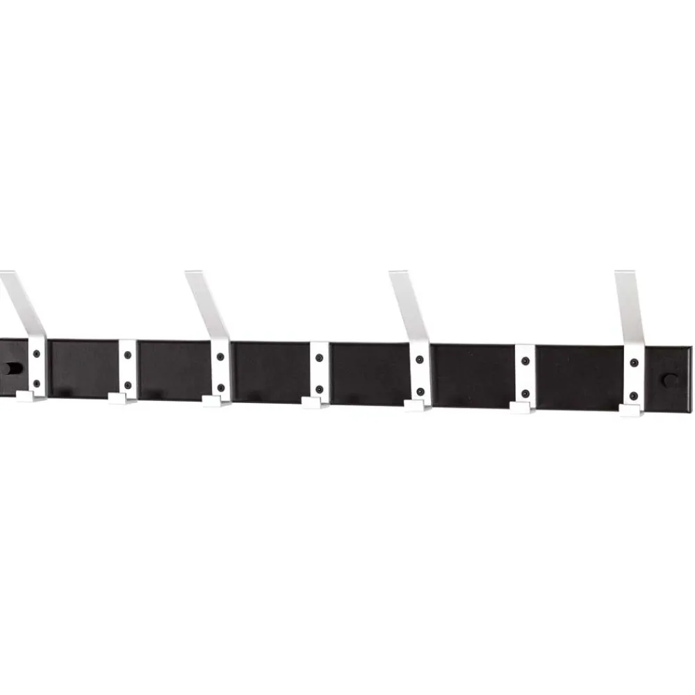 Wohnen Garderoben|Garderoben*Garderobe Hakenleiste aus Metall mit Aluhaken - Famosia