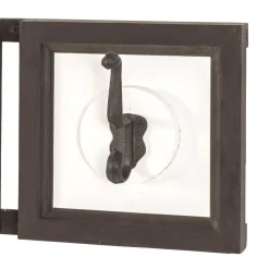 Wohnen Garderobe in Dunkelbraun & Weiß - Scontira