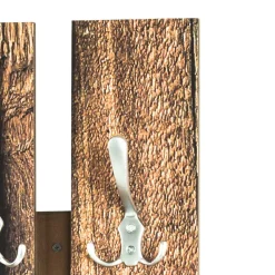 Wohnen Graue Möbel|Garderoben*Garderobe in Holzoptik Antik & Silber - Maggio