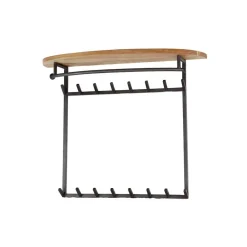 Wohnen Loft Möbel|Industrial Möbel*Garderobe mit 16 Haken und Stange - Drucana