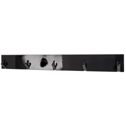 Wohnen Garderoben|Garderoben*Garderobe Monateo in Schwarz Hochglanz