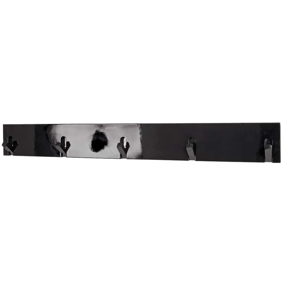 Wohnen Garderoben|Garderoben*Garderobe Monateo in Schwarz Hochglanz