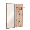 Wohnen Garderobe und Spiegel Set in Wildeiche - Vapposia (zweiteilig)