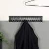 Wohnen Garderoben|Garderoben*Garderobenhakenleiste aus Stahl in Schwarz - Orcia