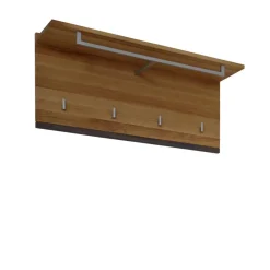 Wohnen Garderobenkombination Leyrina aus Kernbuche Massivholz (sechsteilig)