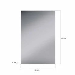 Wohnen Weiße Möbel|Glasmöbel*Garderobenmöbel Block Set - Sumatra (fünfteilig)