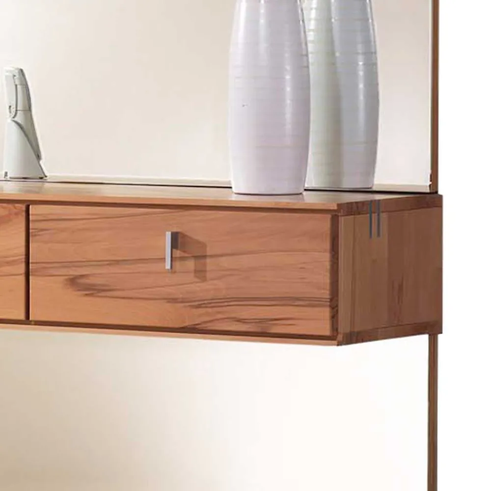 Wohnen Glasmöbel|Diele Komplett*Garderobenmöbel Coestra aus Kernbuche (zweiteilig)