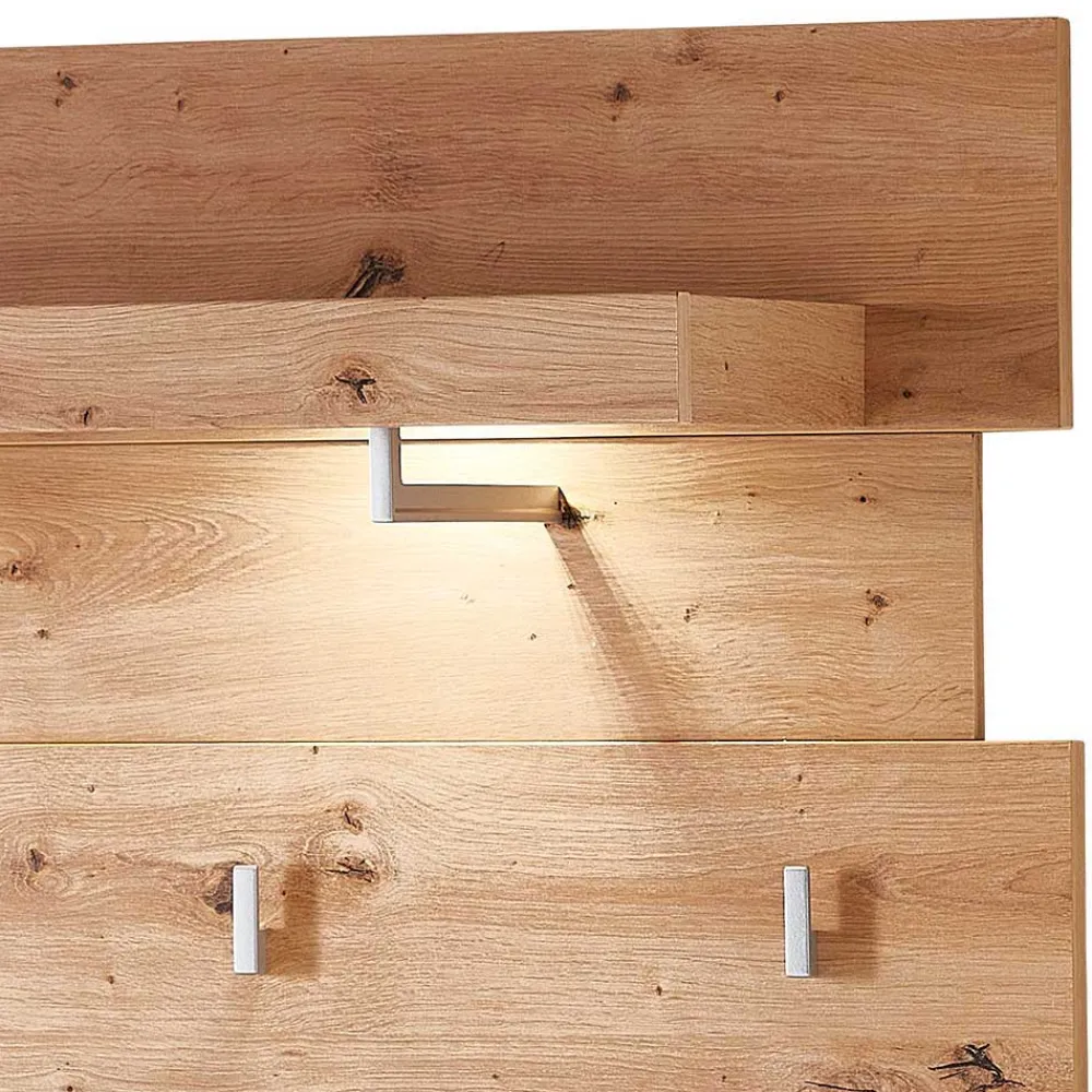 Wohnen Garderobenmöbel Set mit LED Licht - Symbrosia (dreiteilig)