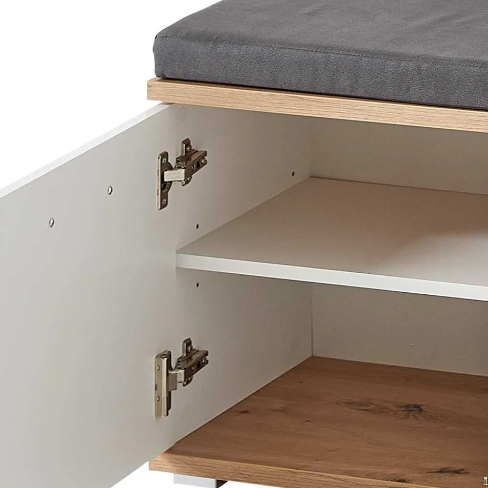 Wohnen Garderobenmöbel Set mit LED Licht - Symbrosia (dreiteilig)