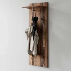 Wohnen Garderobenpaneel im Altholz Look - Thani